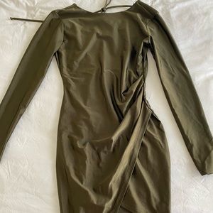 Sexy green dress